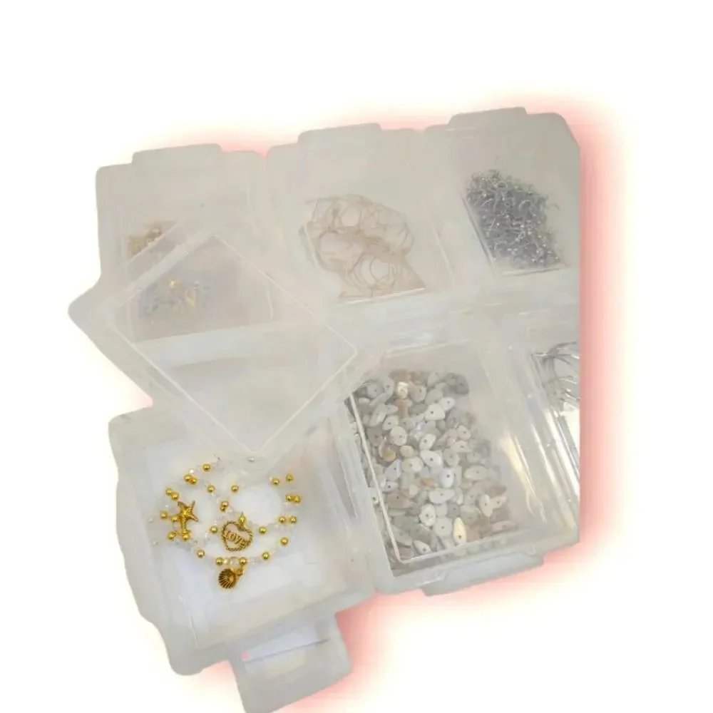 Jewelry Supplies Containers lot of five